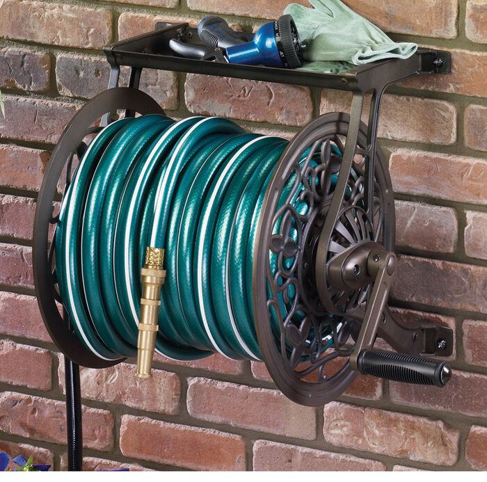 Metal Wall Mount Hose Reel | Home by AMES