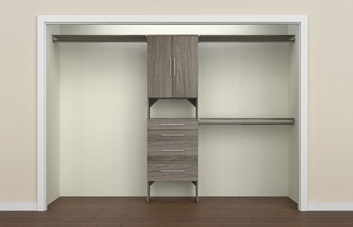 25" Org. + Modern Doors + 4 Drawers image number 1