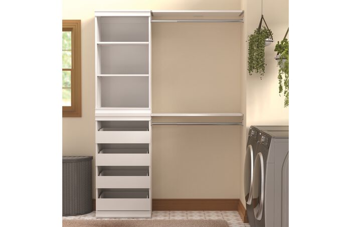 Shelf, Drawer, Two Top Shelf & Rod Kit image number 2