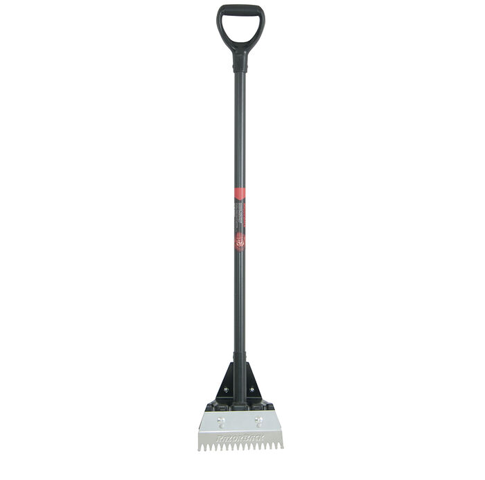 Roofing Tool with Shingle Remover and Fulcrum, Fiberglass Handle and D-Grip image number 0