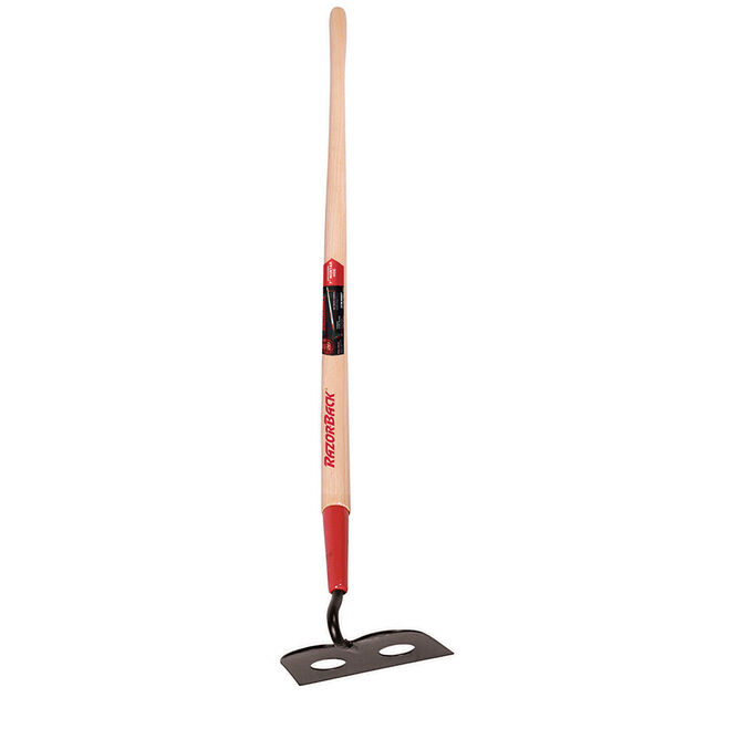 7 Inch Mason/Plaster Hoe, Forged,  with Wood Handle