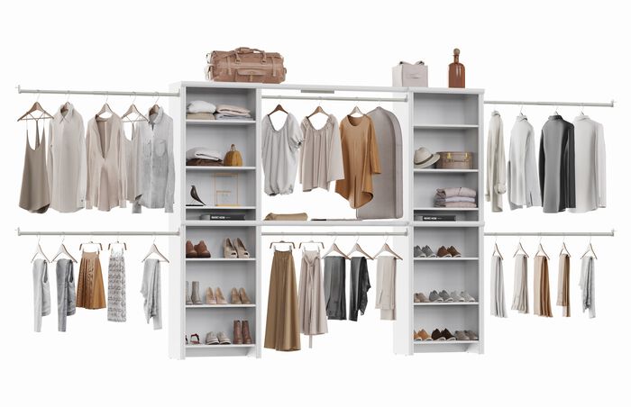 Two Standard Tower Two Top Shelf Kit image number 1