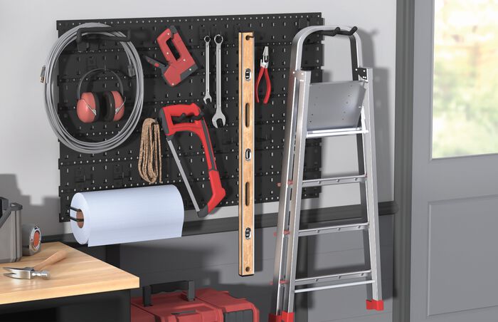 33 IN ProGarage Tool Slatwall image number 4