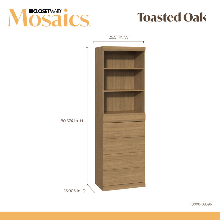 1 Shelf & 1 Drawer Unit Combo image number 3