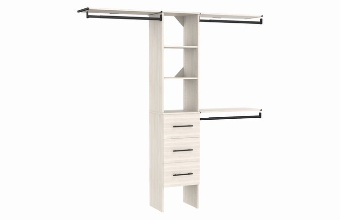 16 IN Tower with 3 Top Shelves and 3 Drawers Kit image number 0