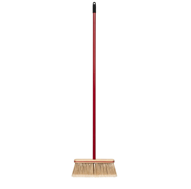 12 IN Smooth Sweep Indoor Upright Broom