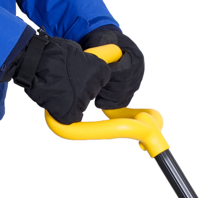 24 Inch Aluminum Snow Pusher with VersaGrip image number 1