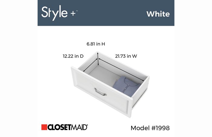 10 In. Standard Traditional Drawer image number 2