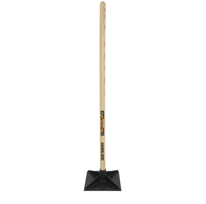 10-inch x 10-inch Tamper with Hardwood Handle image number 0