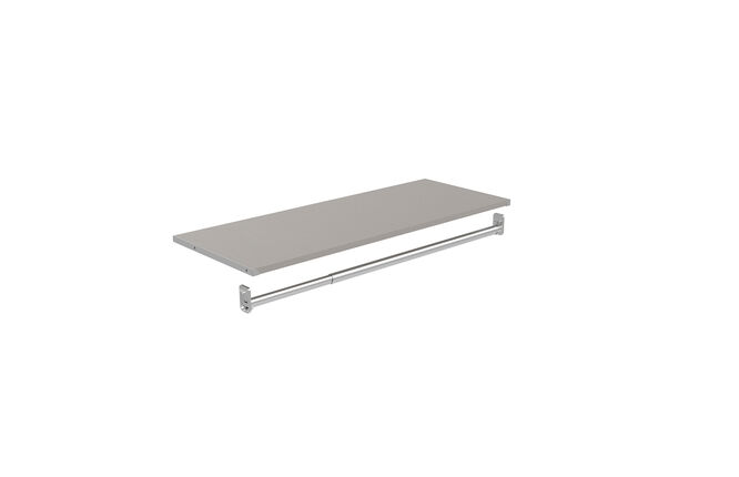 SHELF AND CLOSET HANG ROD
