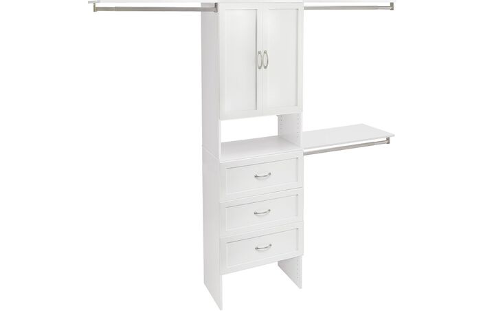 25" Organizer + Doors + 3 Drawers image number 0