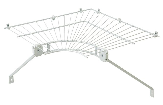 Shelf & Rod Corner Kit