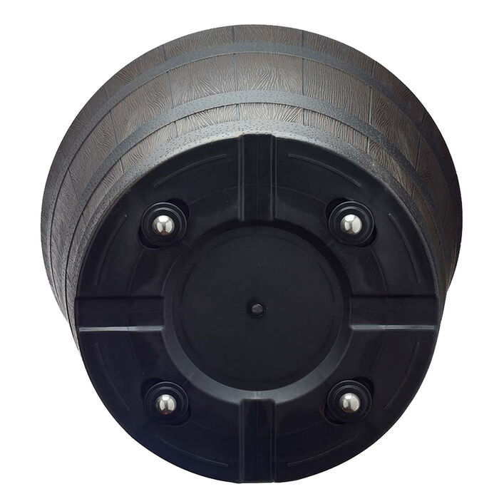 22.5" Whiskey Barrel with Wheels image number 1
