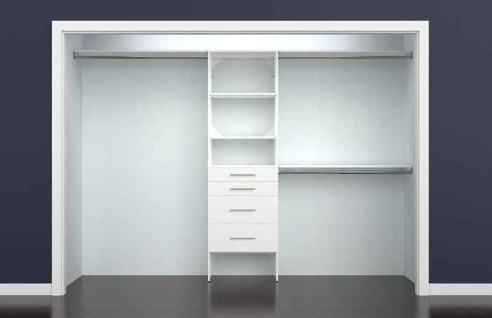 25" Organizer + 4 Modern Drawers image number 3