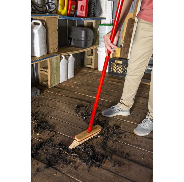 9 IN Smooth Sweep Upright Broom 48 IN Handle image number 2