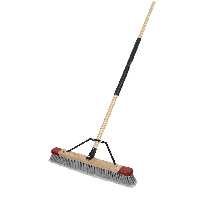 24 IN Premium Indoor Smooth Surface Push Broom
