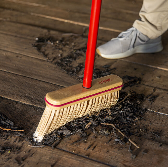 9 IN Smooth Sweep Upright Broom 48 IN Handle image number 3