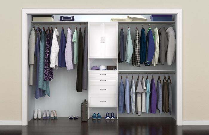 25" Organizer + Doors + 4 Drawers image number 2