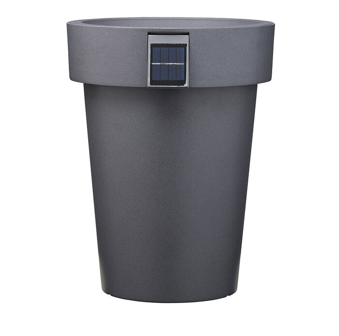 18''H Solar planter round image number 0
