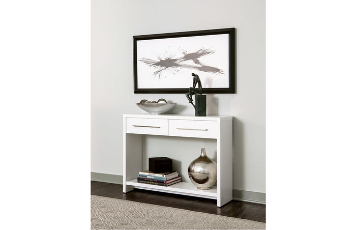 Console Table with 2 Drawers image number 2