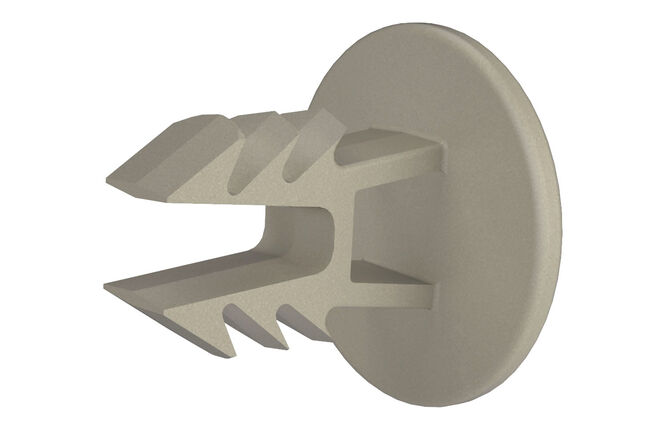 Capes de tige de placard interne