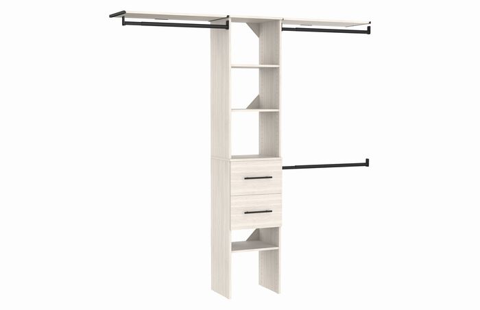 16 IN Tower with 2 Top Shelves and 2 Drawers Kit image number 0