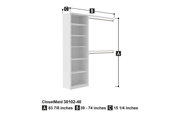 39-74 IN. PREMIER REACH IN KIT image number 1