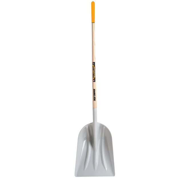 #12 Poly Scoop with Cushion Grip on Hardwood Handle