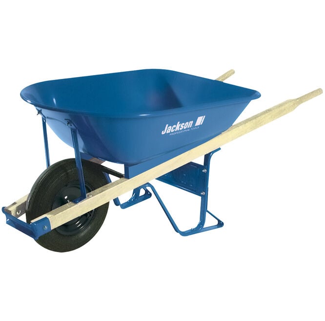 5 cu ft steel contractor wheelbarrow w ball bearings