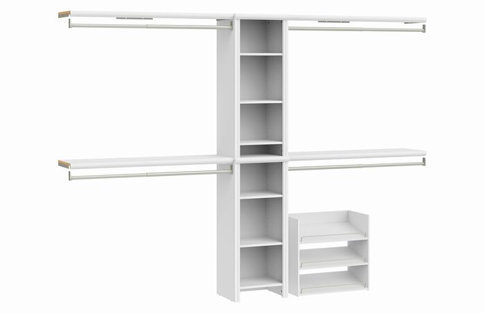1 Narrow Tower 4 Top Shelf 1 Shoe Unit Kit image number 0