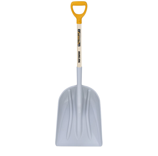 #14 Poly Scoop with D-Grip on Hardwood Handle