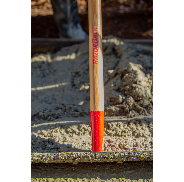 Concrete Rake with Wood Handle image number 4