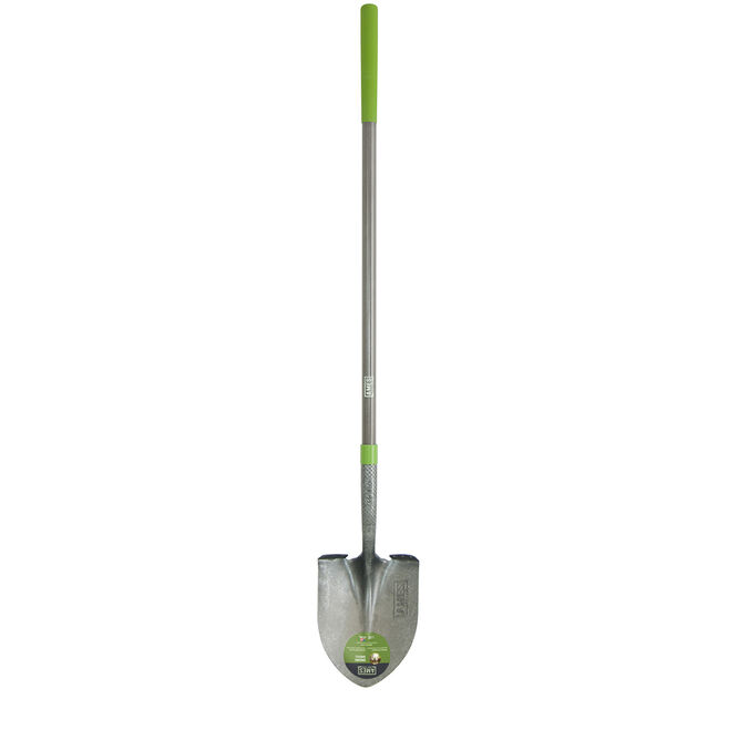 Long Fiberglass Handle Round Point Shovel