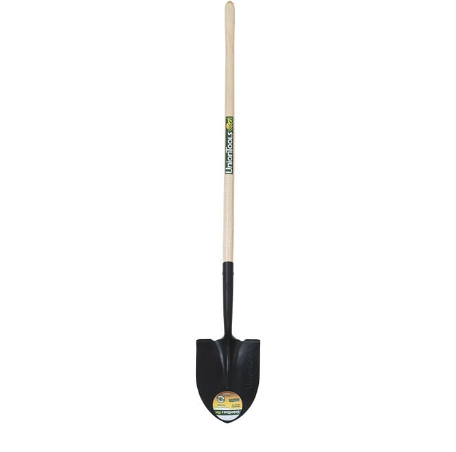 Long Wood Handle Digging Shovel