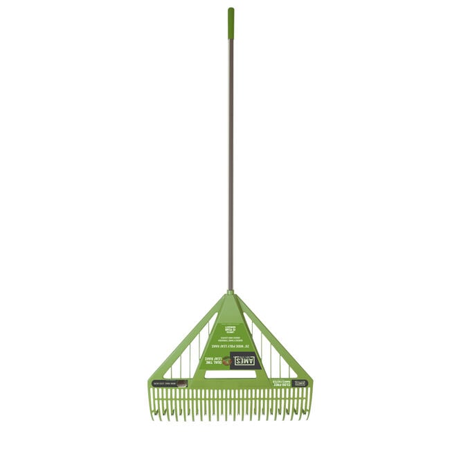 26 in. Dual Tine Poly Leaf Rake