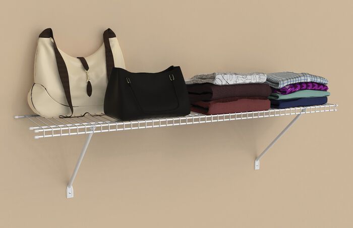 4 pi. W x 12 pouces D Kit d'etagere image number 1