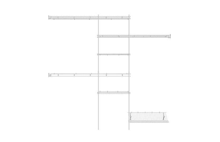 Organisateur de placard de 5 pieds - 8 pi. image number 2