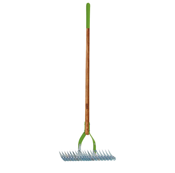 15 in. Adjustable Thatch Rake