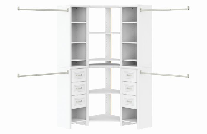 2 Narrow Tower 2 Corner Tower 6 Drawer Kit image number 0