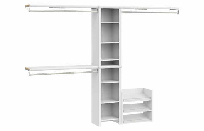 1 Narrow Tower 3 Top Shelf 1 Shoe Unit Kit