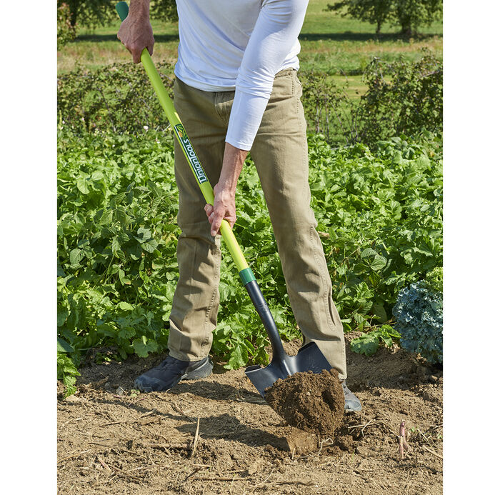 Long Fiberglass Handle Digging Shovel image number 4