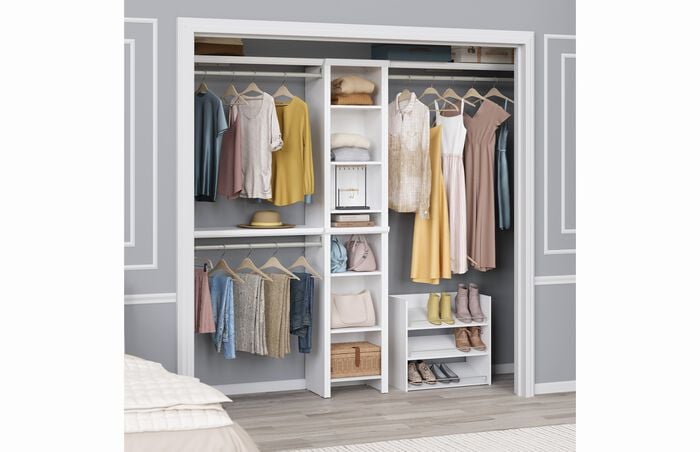 1 Narrow Tower 3 Top Shelf 1 Shoe Unit Kit image number 3