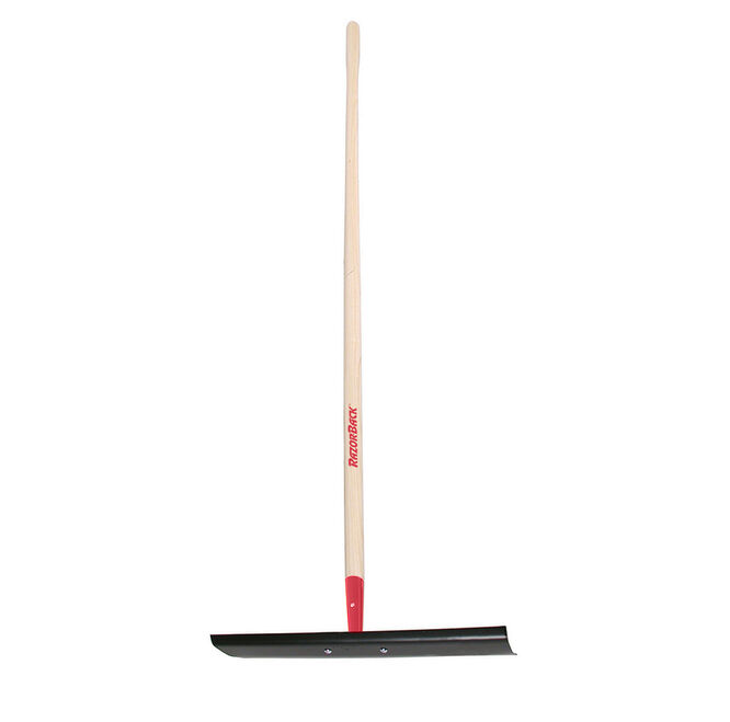 Concrete Rake with Wood Handle