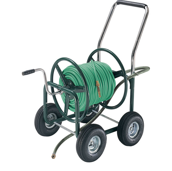 High-capacity hose wagon