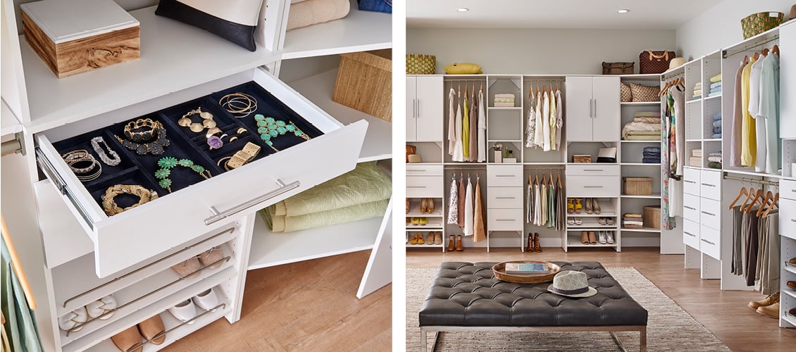 SuiteSymphony Pure White Closet