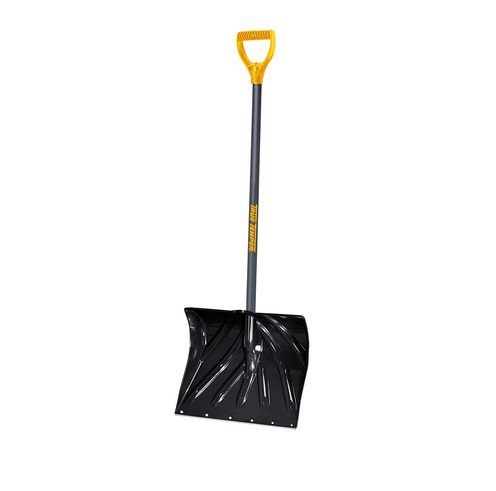 18 Inch Poly Combo Snow Shovel with D-Grip | Home by AMES