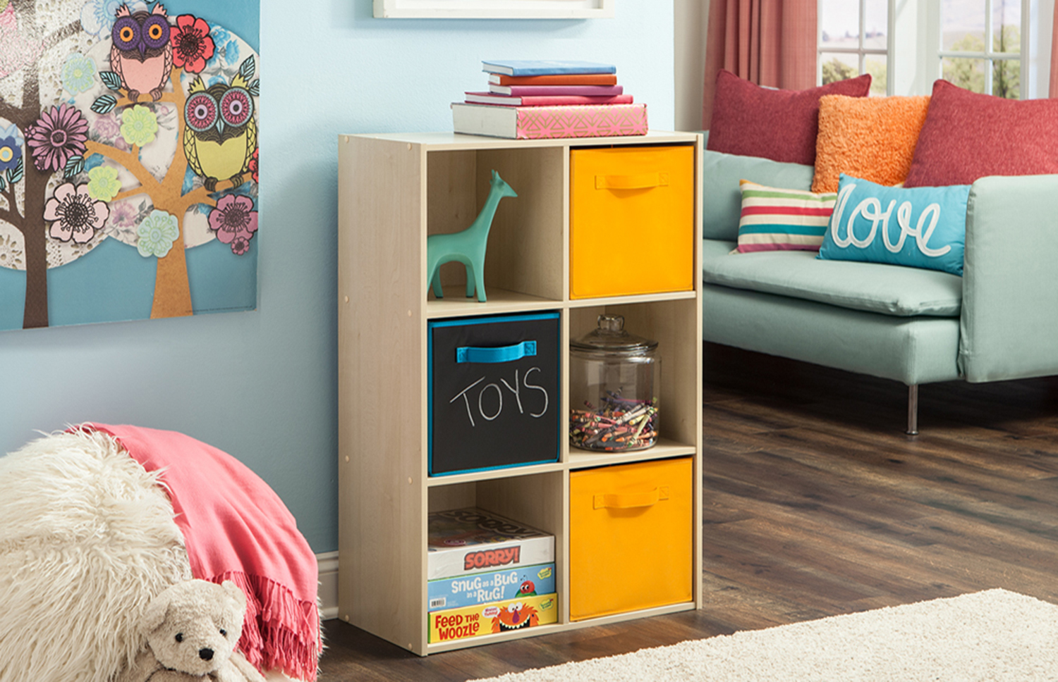 Cubeicals 6 Cube Organizer Home by AMES