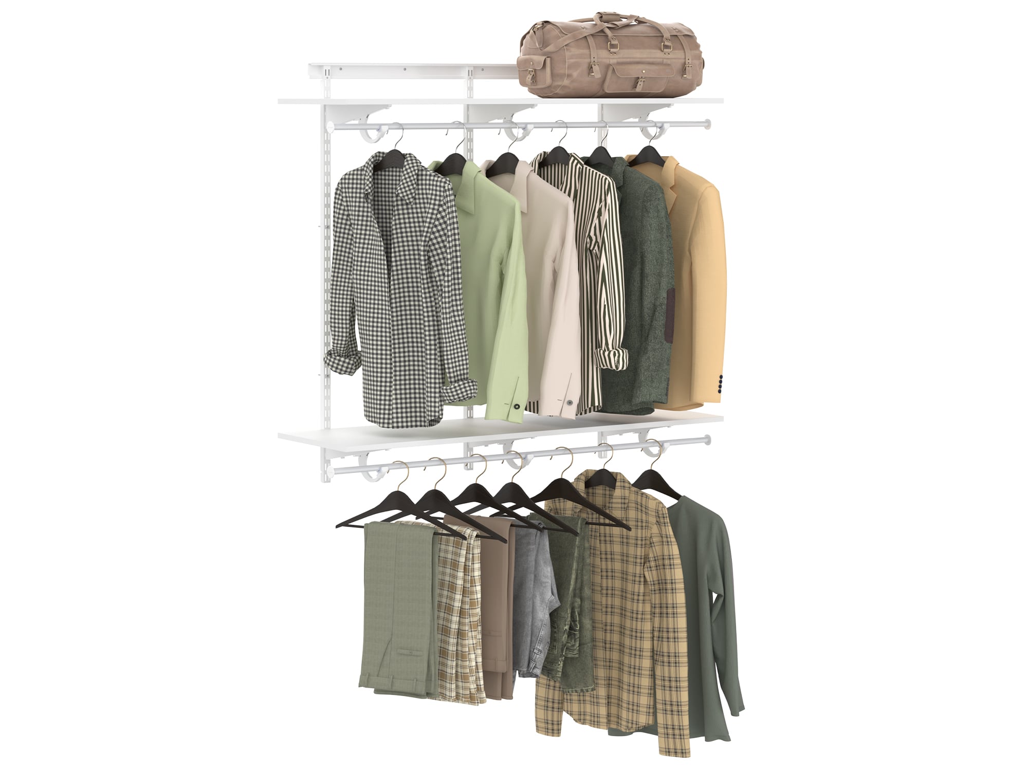 ShelfTrack Wood 4ft Kit | Home by AMES