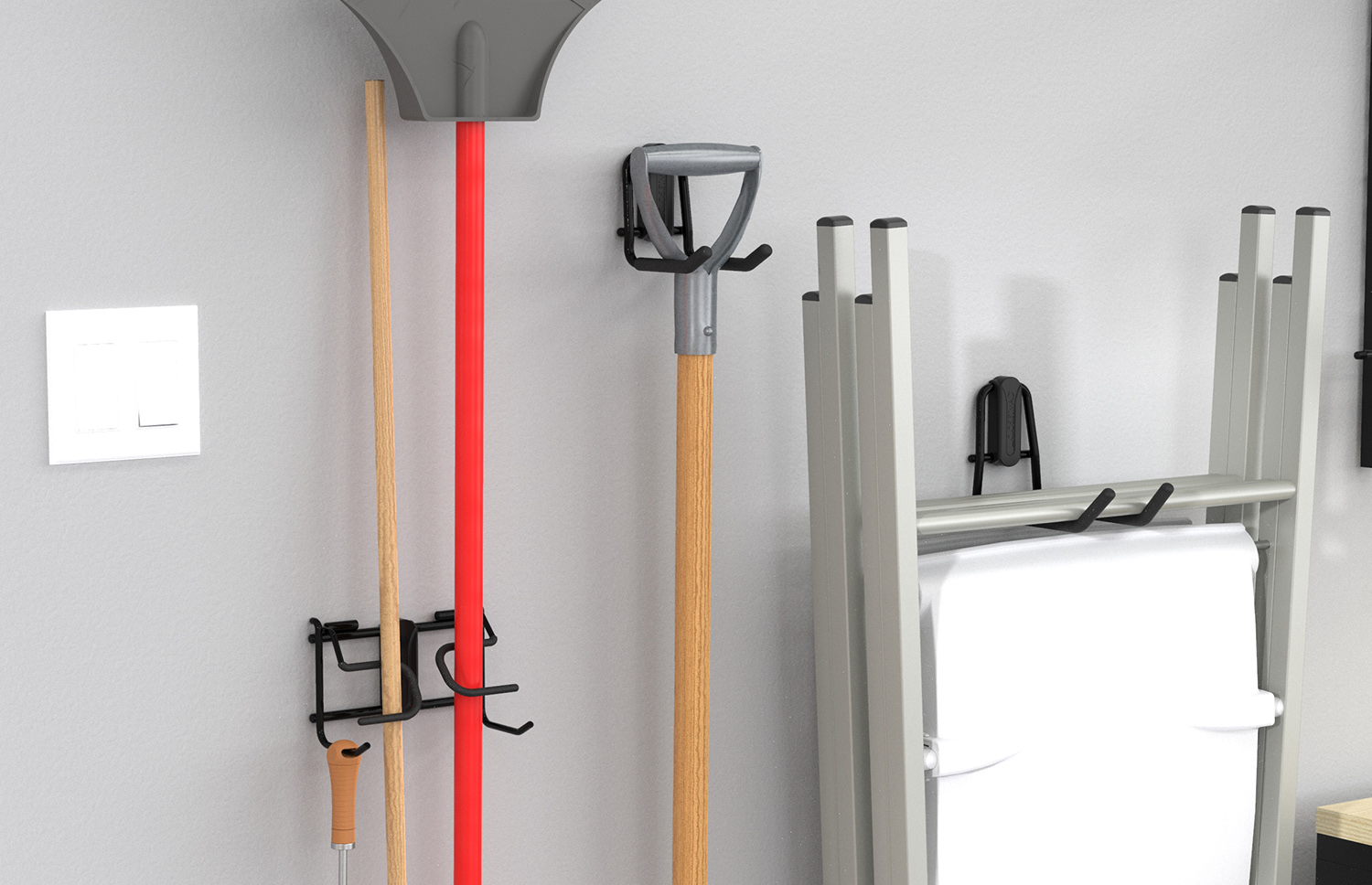 MaxLoad Lawn Equipment Hook Kit Home by AMES