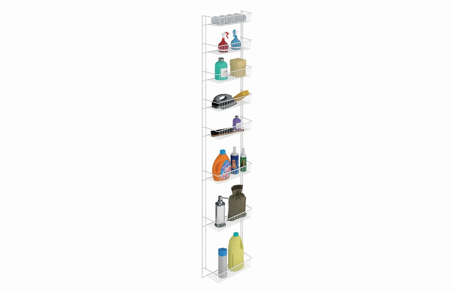 Adjustable 8-Tier Wall And Door Rack – A Thrifty Mom